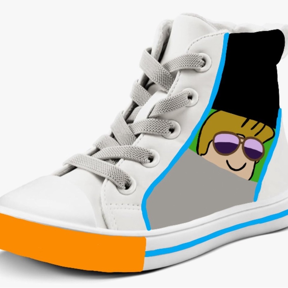 Roblox Kids Colorblock High Top Sneakers Shoes